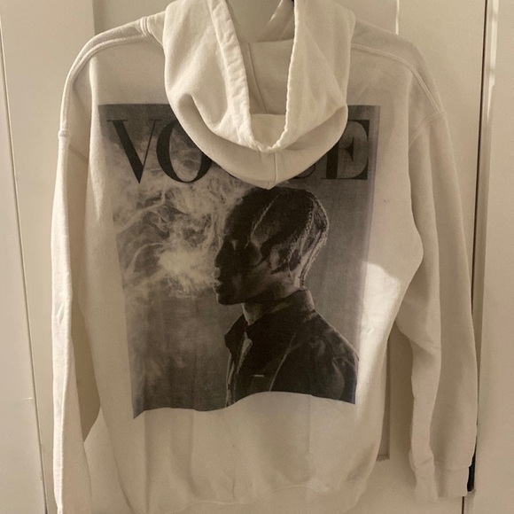 Black and White Vogue Hoodie - Picture 1 of 3